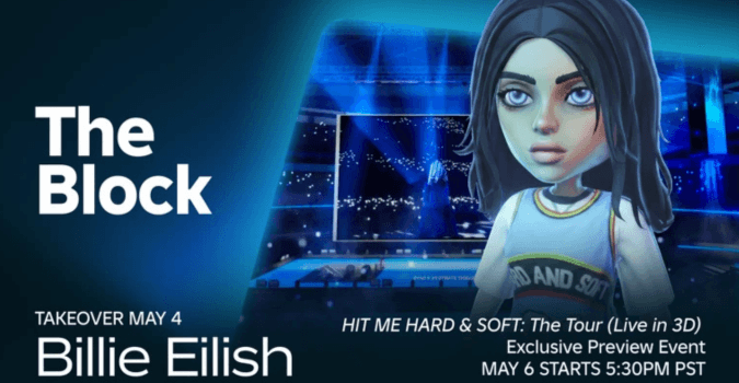 Billie Eilish Hadirkan Pengalaman Sinematik 3D di Roblox!