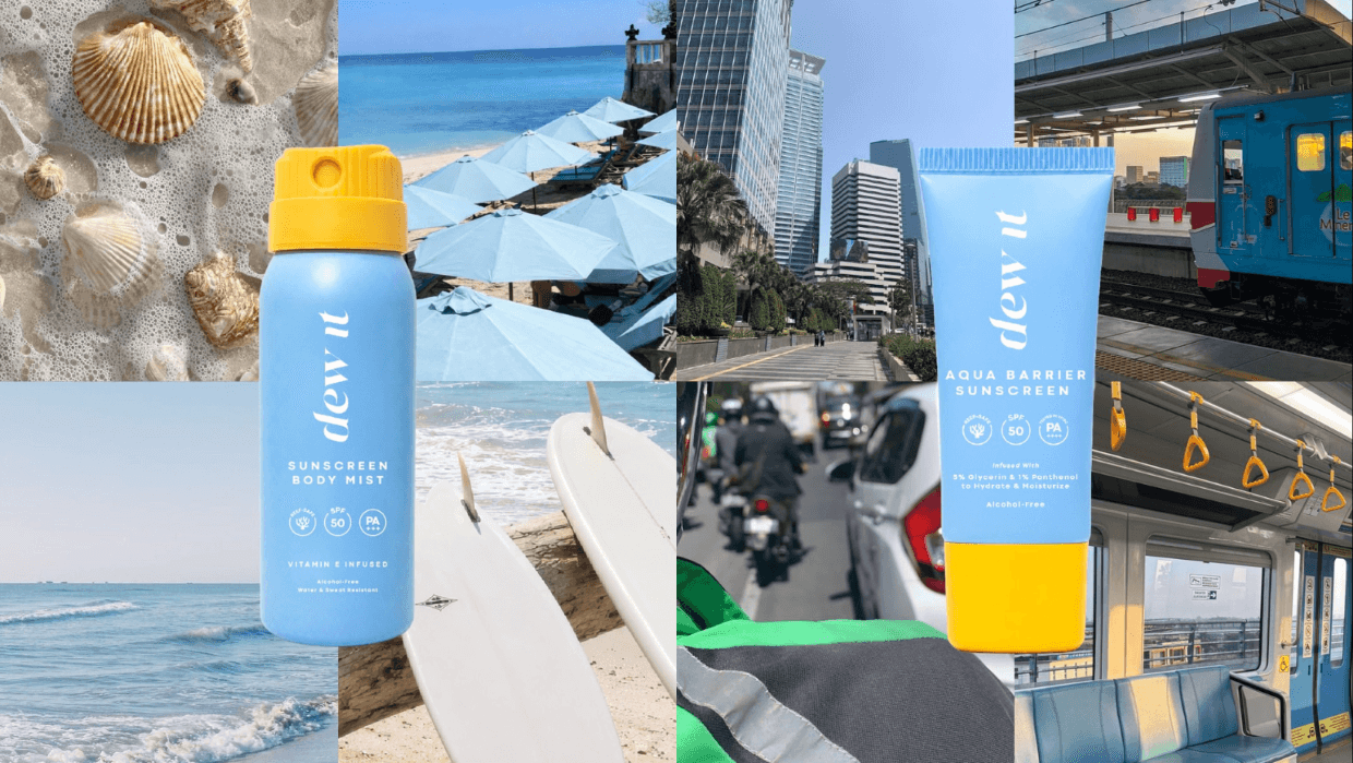 Dew It Luncurkan COOL AF yang Bawa Standar Baru Sunscreen untuk Iklim Tropis